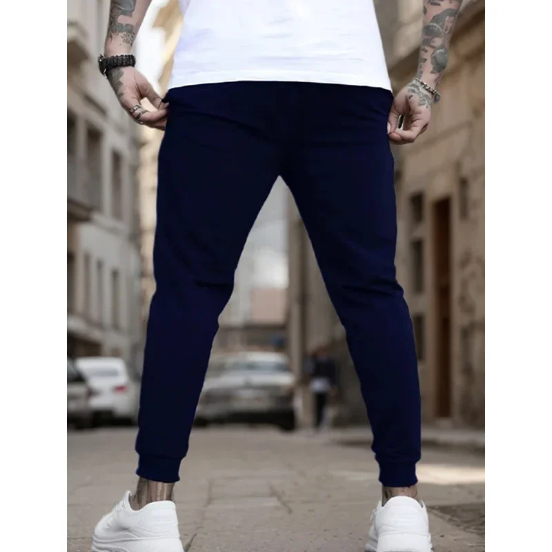 Men Jogger Sweatpants Casual Fashion Sports Pants Gym Sport Trousers for Running Workout Jogging Long Pants Comfortable Fit