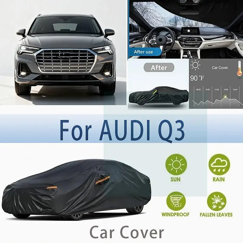 

For Outdoor Protection Waterproof Dustproof for AUDI Q3 Car Covers