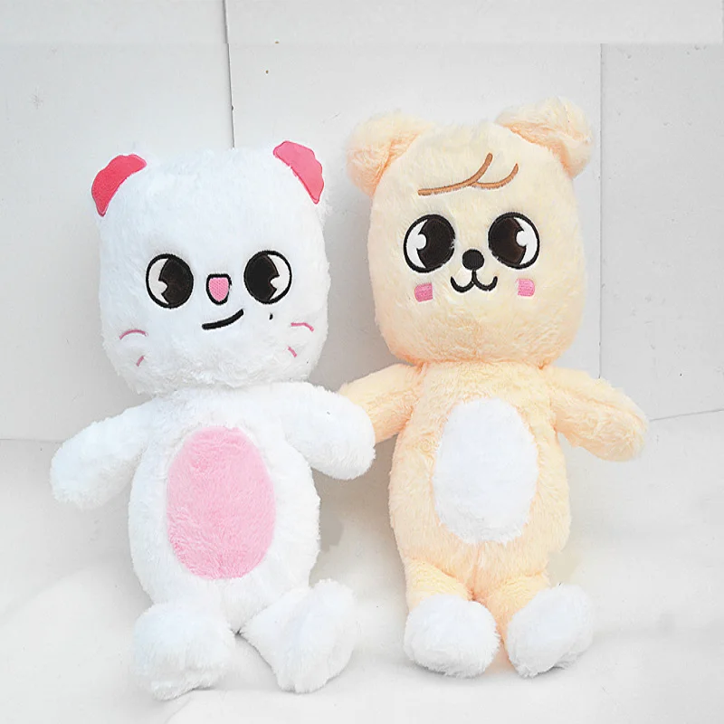 스즈 키체인 플러시 SKZ 카르마 팬 동물 인형 귀여운 아이돌 같은 스타일 어린이 동반자 성인 팬 선물 펜던트 액세서리