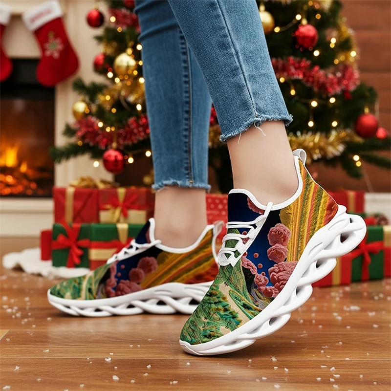 Damen-Sportschuhe, Mesh, leicht, weiche Sohle, Joggen, atmungsaktiv, modisch, Sport, Wandern, lässig, Tennis, flache Schuhe, Herren-Turnschuhe