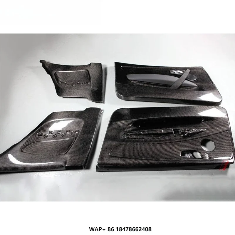 For  1 Series M1 E82 Door Panel Upgrade Lightweight High-Quality Carbon Fiber Inner Door Panels Interior Components