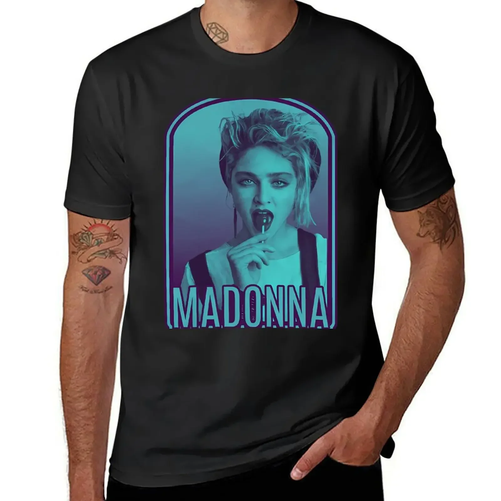 

Vintage Qeen of Pop 80s - Love of My Life Madnná T-Shirt man t shirt plus size clothes t shirts for men