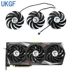 MSI 지포스 RTX3080 3080Ti RTX3060 3060 Ti 3070 3080 3090 게이밍 X 트리오에 적합한 정품 PLD09210B12HH, 90mm