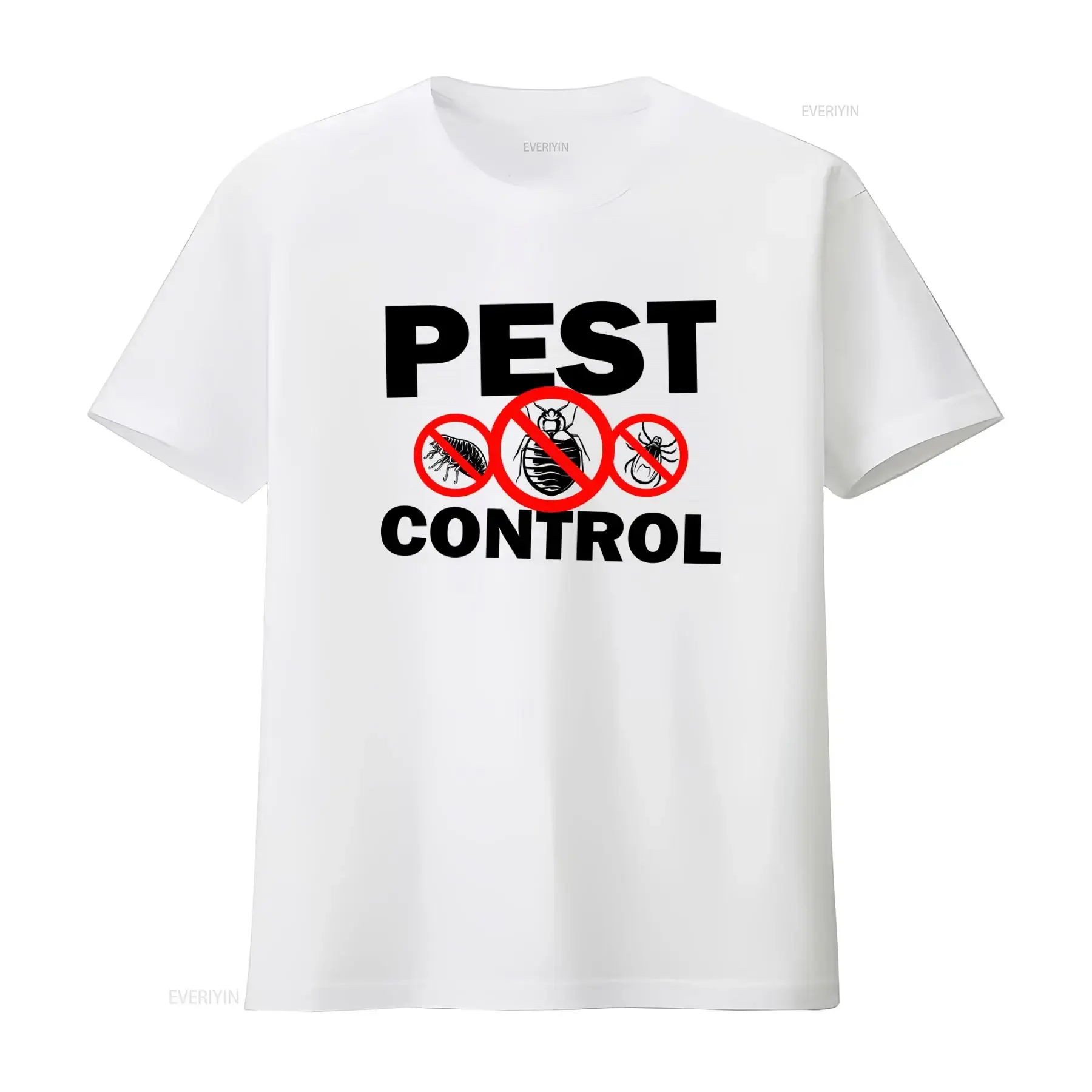 Pest Control T Shirt Exterminator Entomology Bug Worker Insect Design Perfect for Management Enthusiasts vintage Washed