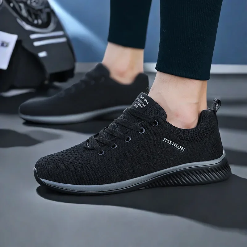 Casual Tenis Original Mens High Top Sneakers Brand Trainers Sports Man Shoes Rubber Linen Trainers Shoes Men Air-Cushion Tennis