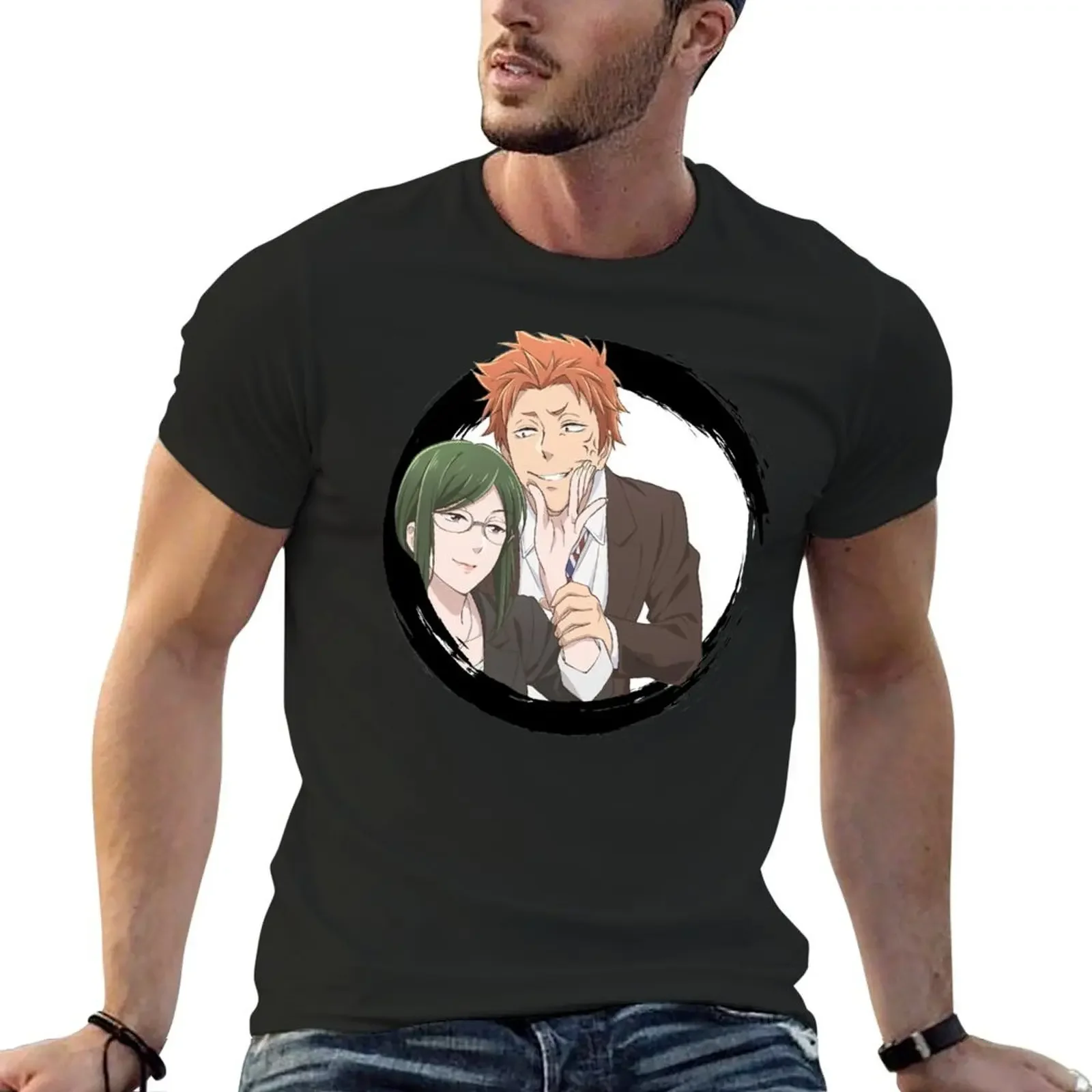 Hanako and taro, Wotakoi T-Shirt plus sizes shirts graphic tees anime stuff t shirt for men