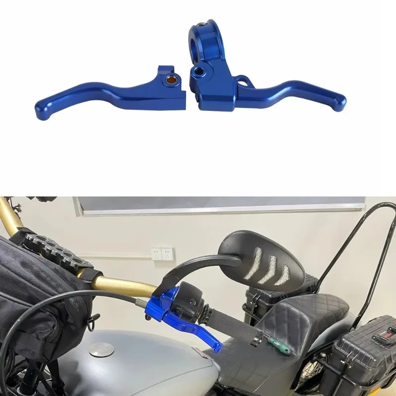 Motorcycle Handlebar Shorty Easy Pull Clutch Brake Lever for  Forty-Eight XLX 2014-2022 1200 Roadster XLCX 16-22
