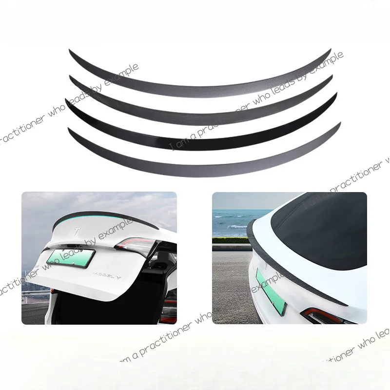 Applicable to the new version of ModelY/3 Tesla rear wing, blow molded injection P version high performance fixed wind wing