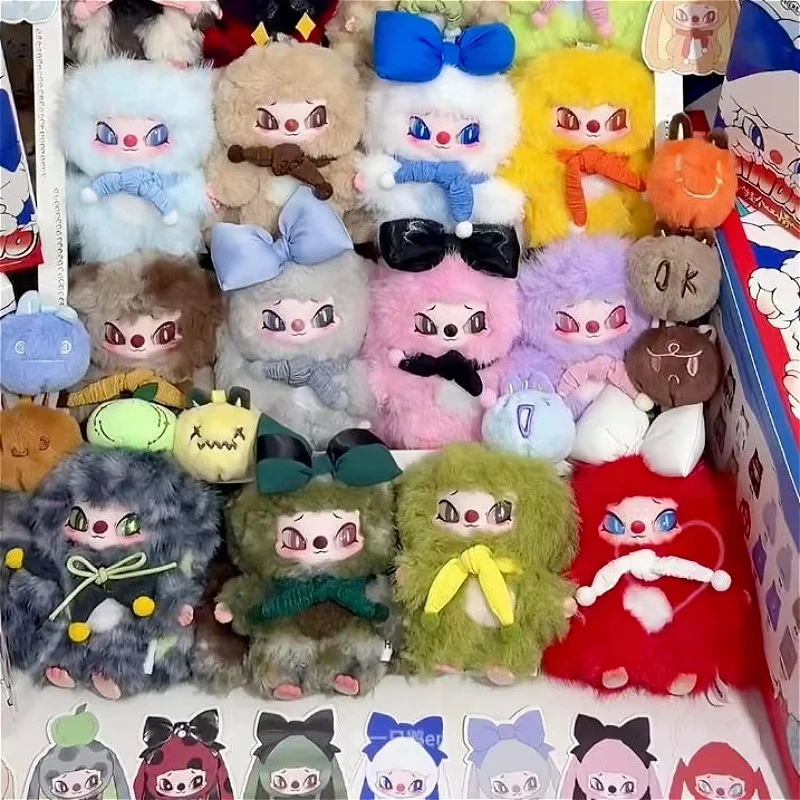 

SIINONO V3 Mood on Series Blind Box Cute Mini Pendant Mystery Box Vinyl Plush Keychain Surprise Box Genuine Caixa Caja Toys Gift