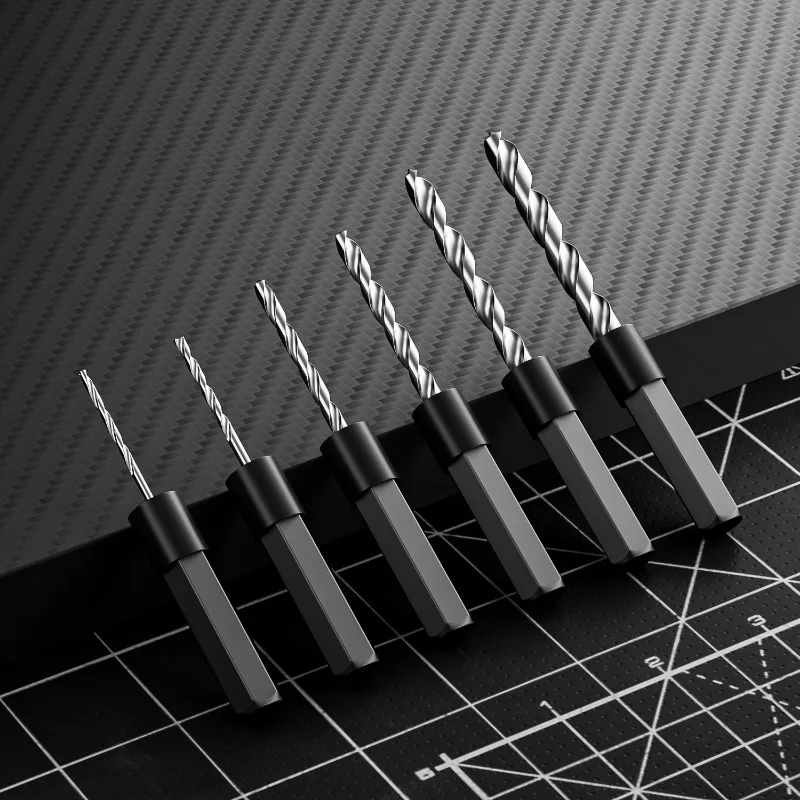 BIESUO JM-Z22 High Speed Steel Bit Carving Head Micro Head Amber Beeswax Hand Twist Hand String Drilling