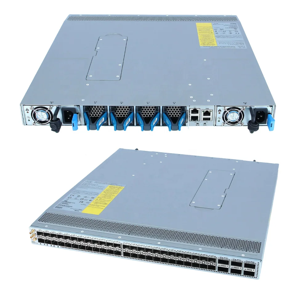 For Nexus 93108TC N9K-C93108TC-FX3P 10/25/40/100Gb POE SNMP 1 Year Warranty Networking Switch