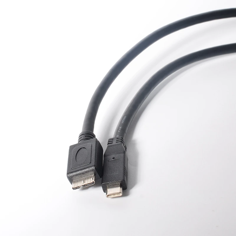 Кабель с разъемом USB 3.1 Type-C к USB 3.0 Micro B — 5-метровый внешний жесткий диск, совместимый с ПК, USB C к Micro USB 3.0 Cor