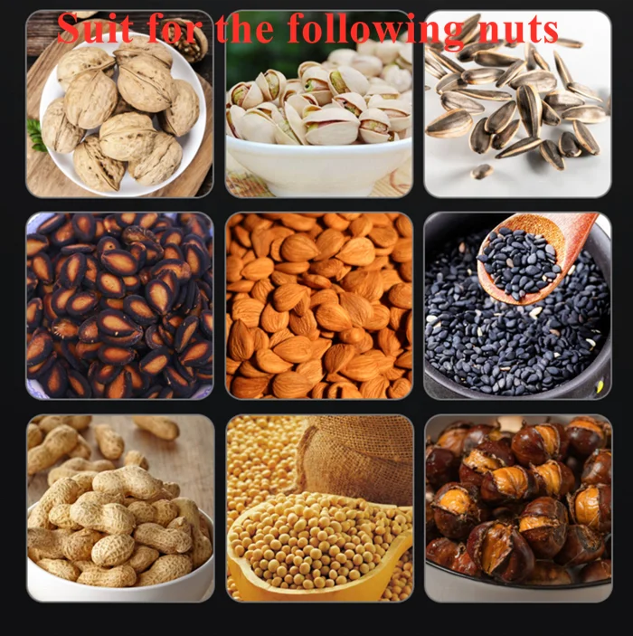 Tea Seed Roasting Equipment Gentle Heating Mode Fit Tea Raw Material And Agricultural Seed Low Temperature Baking Treatment
