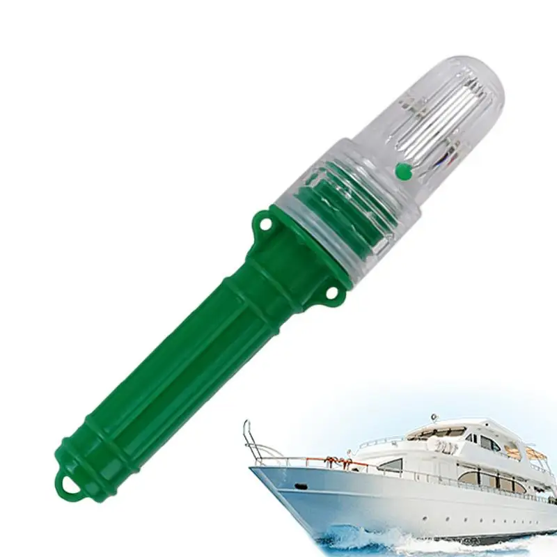 LED Flare Waterproof Electronic Fishing Light Day/Night Flare Boating Safety Kit Electronic Light-Controlled LED Visual Signal