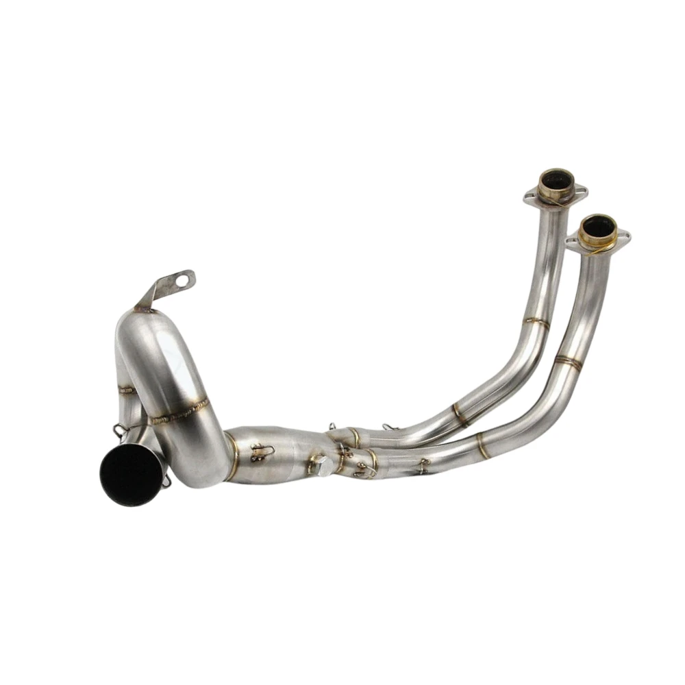 Auspuffsysteme für Yamaha MT-07 FZ07 2014-2022 Slip-On Komplettes Auspuffsystem Krümmer Mittelrohr Auspuffrohre – Detail 4