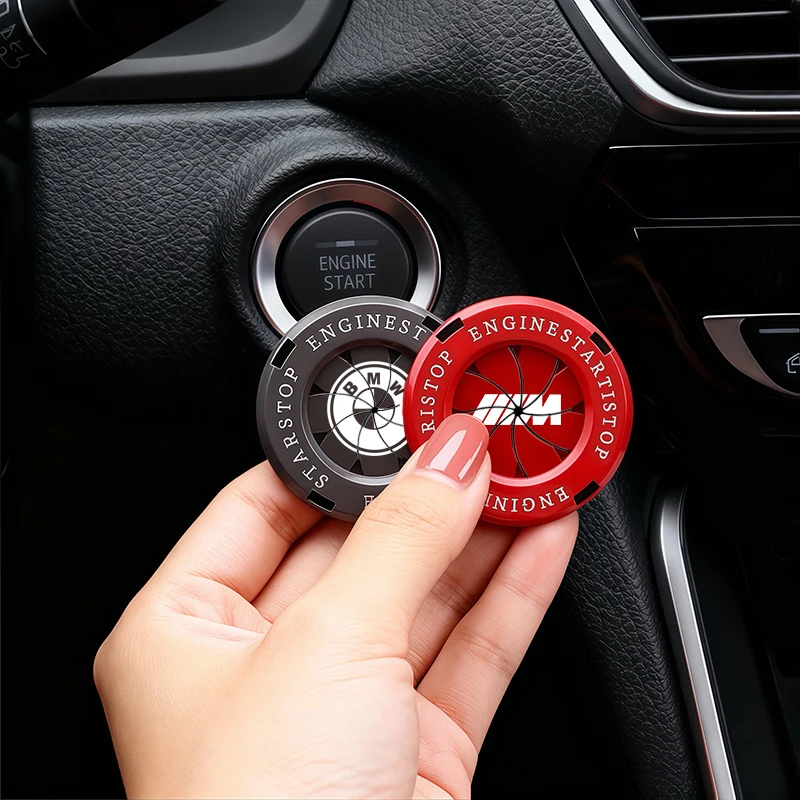 

Car Engine Start Button Cover Lgnition Switch Decorative Cap For BMW M E46 E90 E60 F30 G20 X1 X2 X3 X4 X5 X6 X7 i3 i4 i5 i7 M2