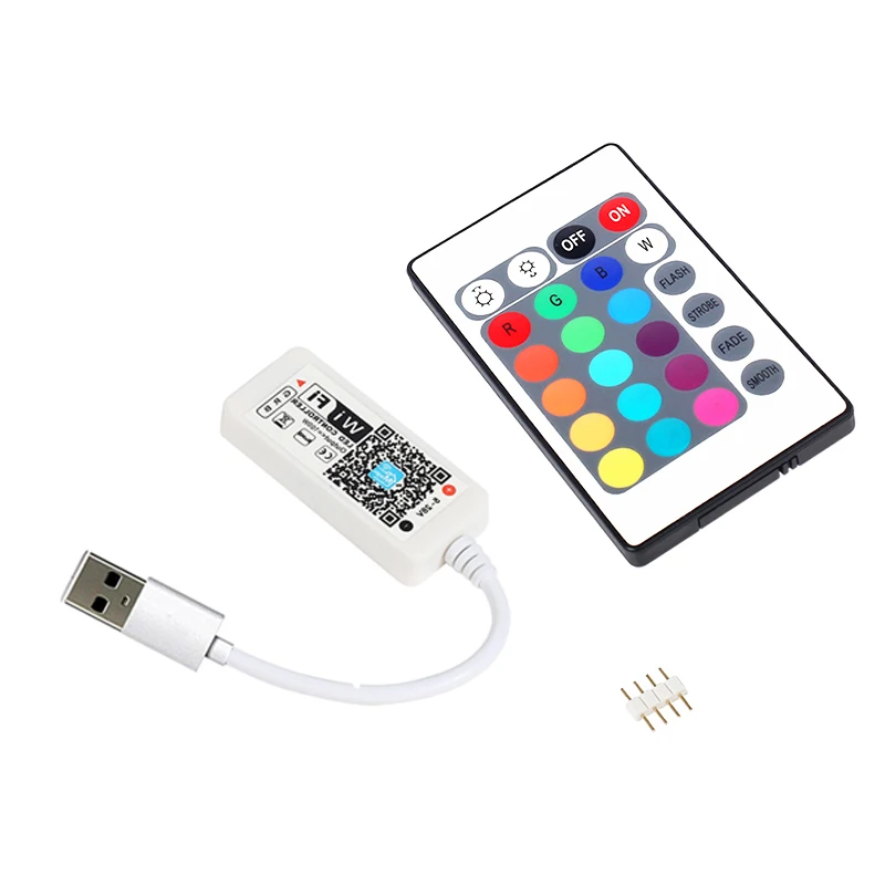 12V-24V RGB RGBWW LED WIFI Dimmer Controller Dimmable Magic Home Pro USB Remote Control for Alexa Google For 5050 5630 LED Strip