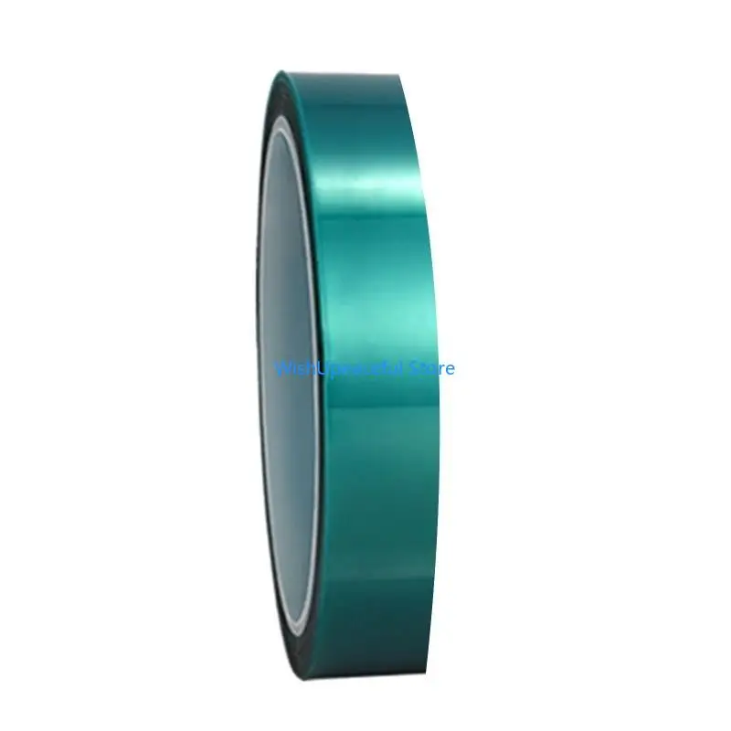 

34YA Multipurpose Silicone Adhesive Green PET Polyester Tape High Temperature Resistant Tape Powder Coating Tape