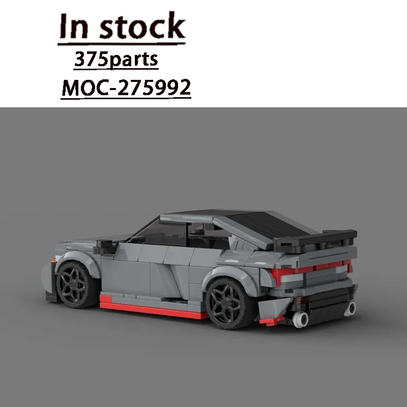 Popular MOC-275992 New Classic Small Limited Edition Sports Supercar Model 375 Parts Birthday Christmas Building Block Toy Gift