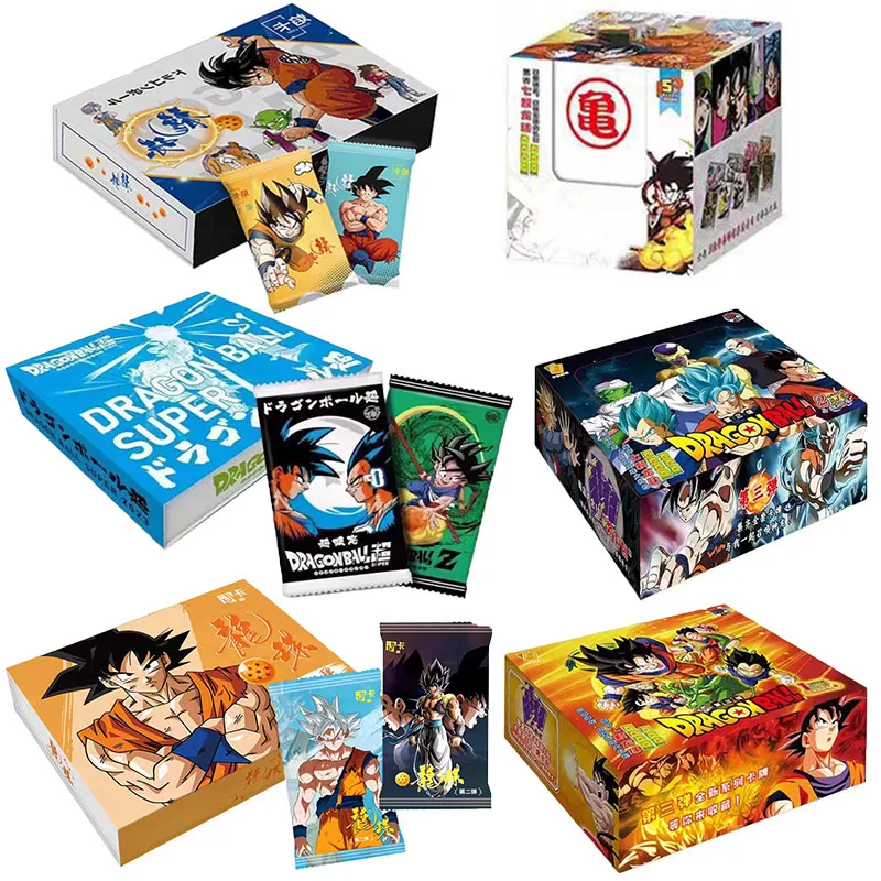 New Rare Dragon Ball Card Fighting Diamond Metal Collection Cards Son Goku Vegetto Anime Character Collection Cards Game Gift