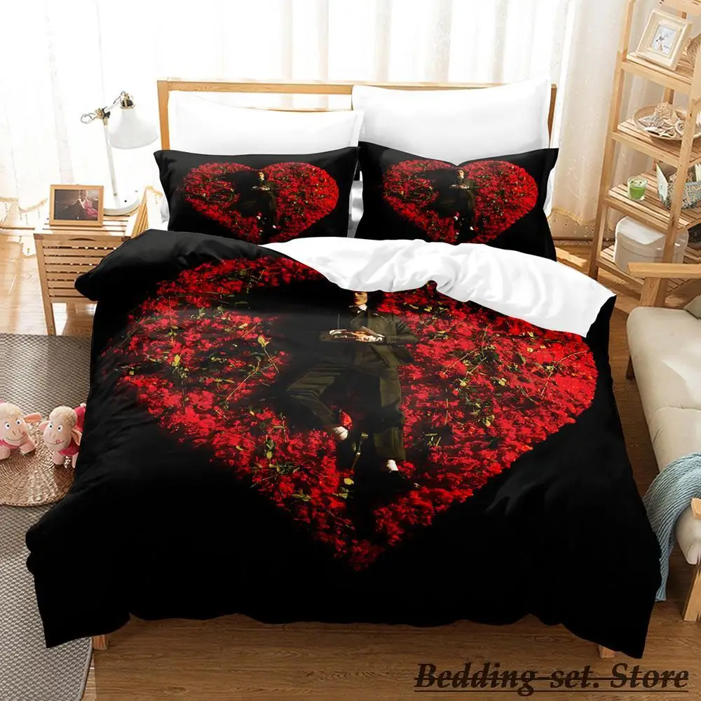 

Conan Gray Bedding Set Single Twin Full Queen King Size Bed Set Adult Kid Bedroom Duvetcover Sets Anime parure de lit Bed