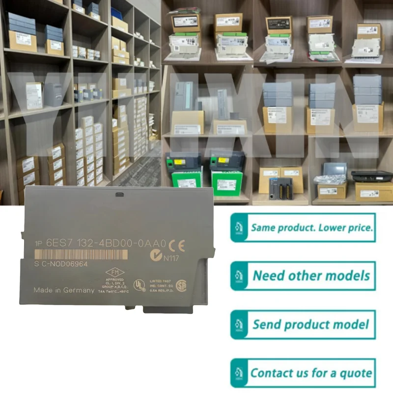 

Brand New Original PLC 6ES7 132-4BD00-0AA0 6ES7132-4BD00-0AA0 6ES71324BD000AA0