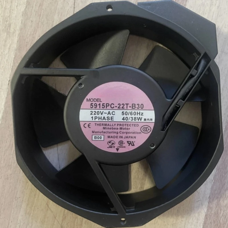 Brand New Original 5915PC-22T-B30-B00 220V 40/38W 17238 172X172X38Mm COOLING FAN RADIATOR Fast Delivery