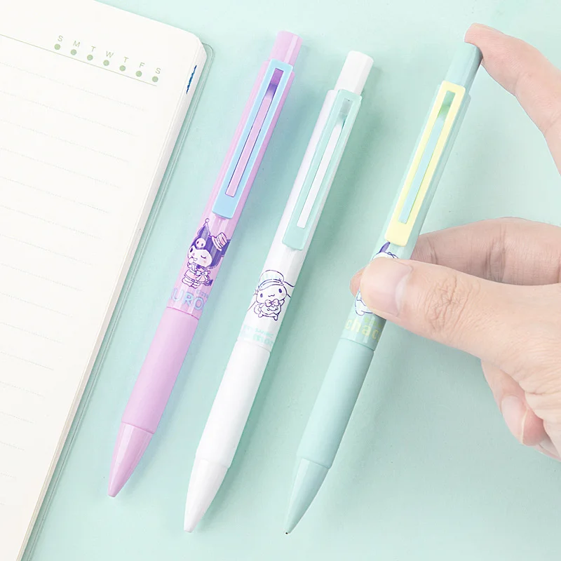 Imagem -04 - Lot Sanrio Kawaii Animal Mechanical Pencil Cute 0.7 mm Drawing Writing Automatic Pen School Office Supplies 36 Pcs