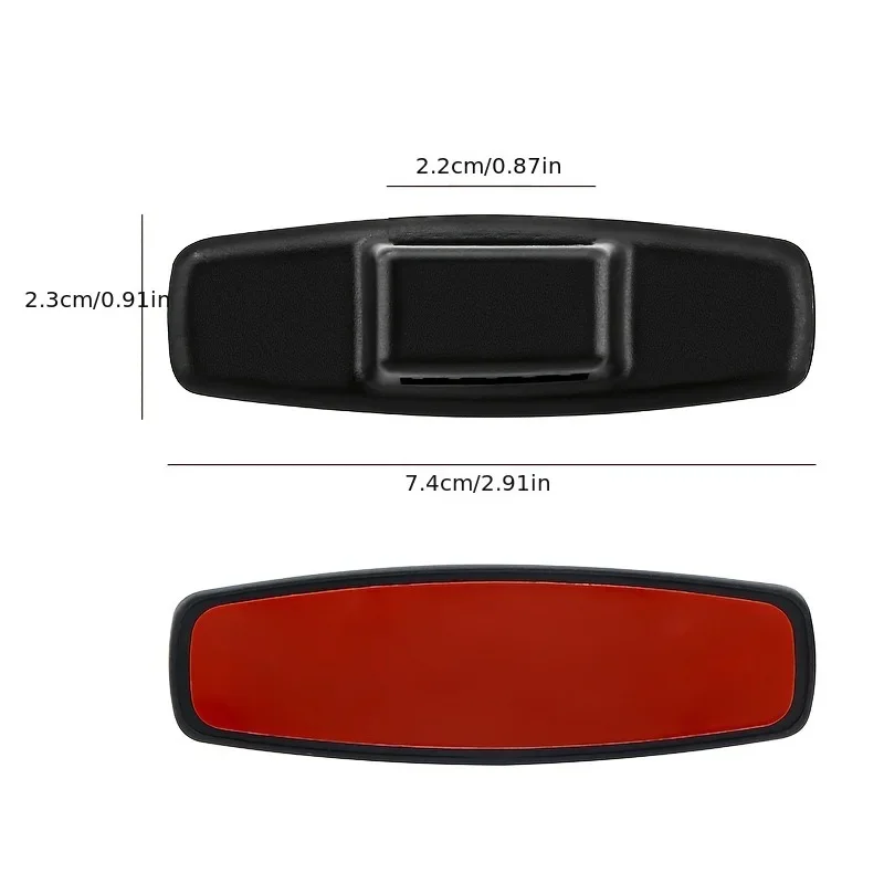 Car Safety Belt Protection Clip Buckle Stoppers Seat Plastic Seat Belt Clamp Buckle Adjustment Lock Fastener Auto Accessories