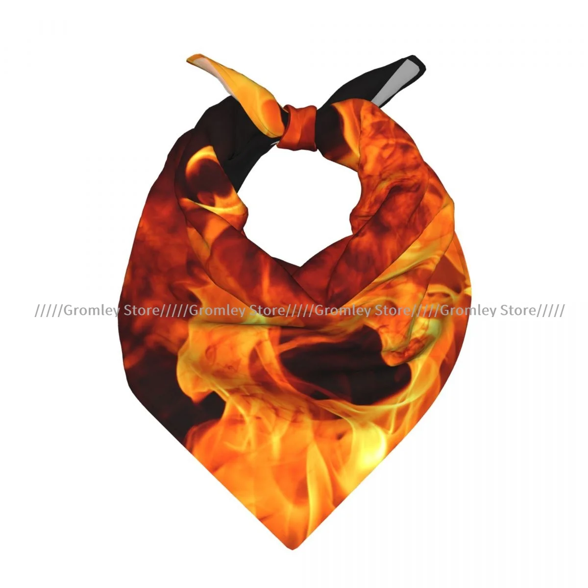 

Fire Square Towel Multifunctional Neck Scarf Hair Bandana