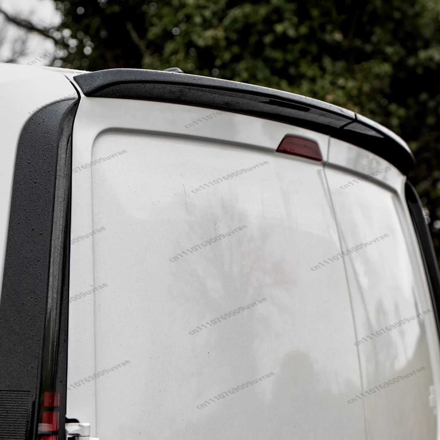 

Gloss Black ABS Rear Roof Spoiler Caps For VW Caddy MK5 2021-2026 Maxi/Cargo 5-Door Rear Roof Spoiler Wings Bodyklits Tuning