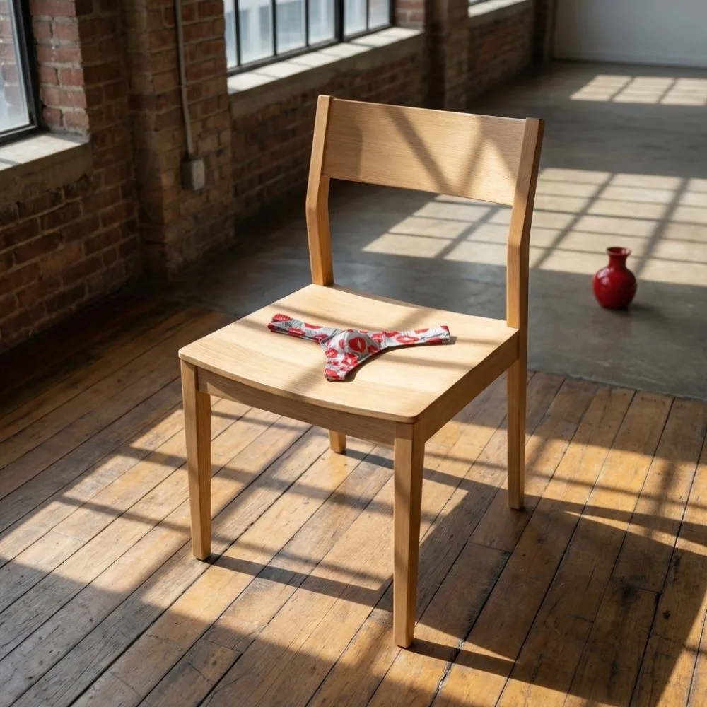 

Comfortable Ice Silk Men Lip Pattern Thongs with Mouth Print Lingerie Male Briefs Low Waisted T-back Men's Panties Men