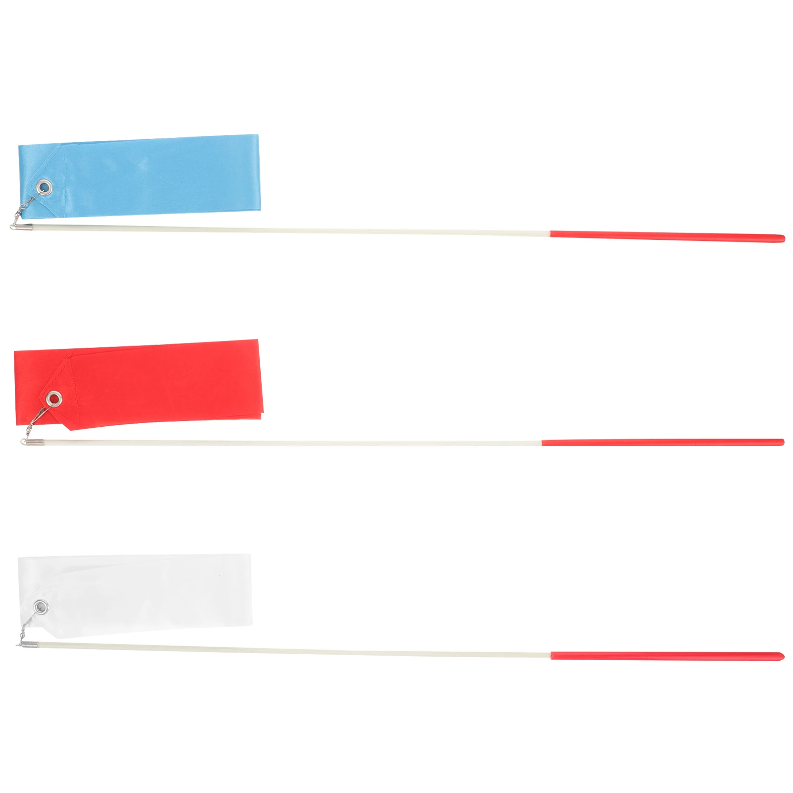 

6 Pcs Gymnastic Ribbon Dance Props Dancing Gymnastics Rope/Belt Fitness Ribbons
