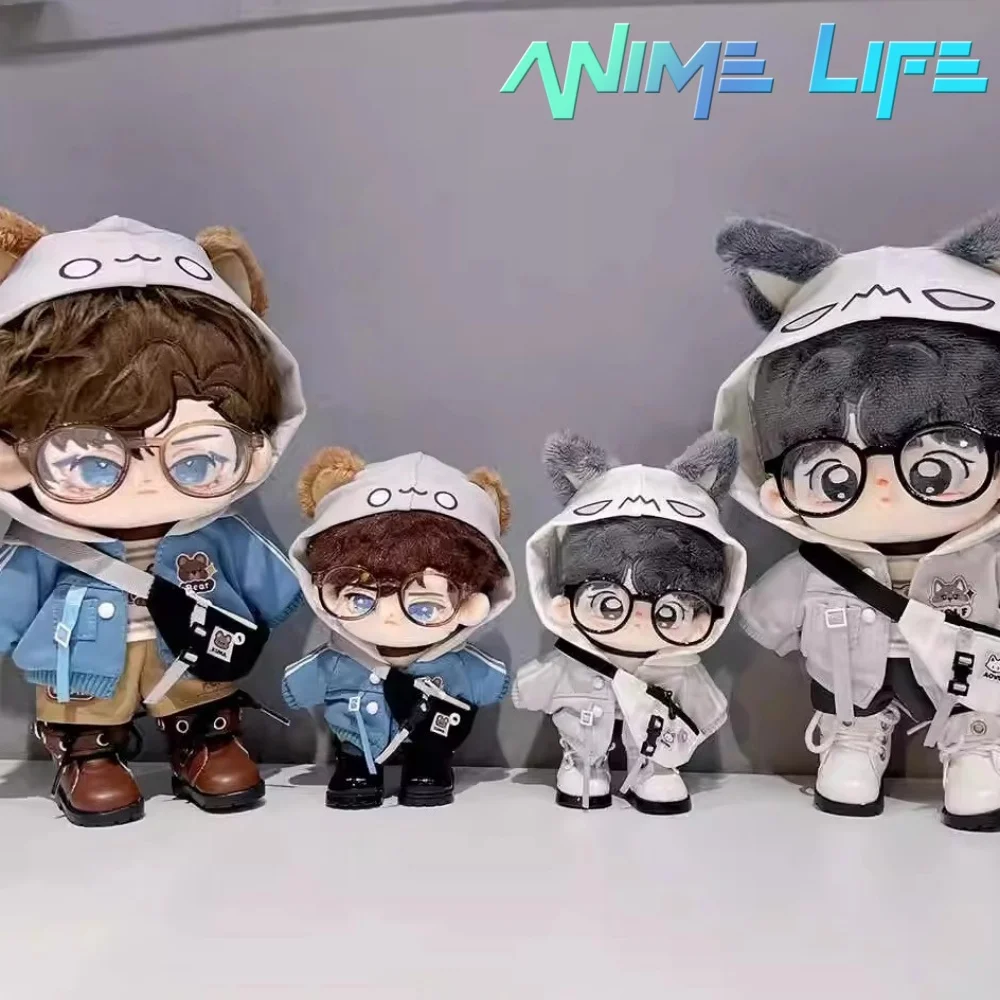 

Original Handsome Cool Boy Wolf Bear Suit For 15cm 20cm Doll Toy Clothes Costume Cosplay Gift Cute Lovely HT