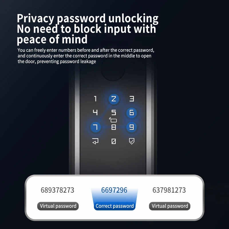 Wholesale Price Electronic Smart Door Lock Euro Cylinder with Memory Card Storage Option Smart Lock for Home & Hotel view 4