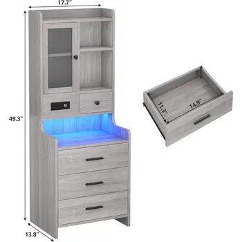 Juego de 2 mesitas de noche con diseño de pétalos, moderno juego de 2 mesitas de noche con 2 cajones para dormitorio, mesa auxiliar festoneada 10 best sales Juego de 2 mesitas de noche - №7