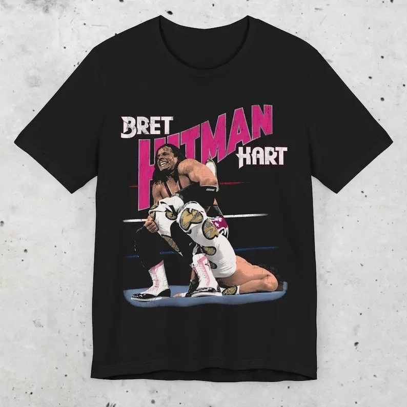 Bret Hitman Hart Wrestling Shirt