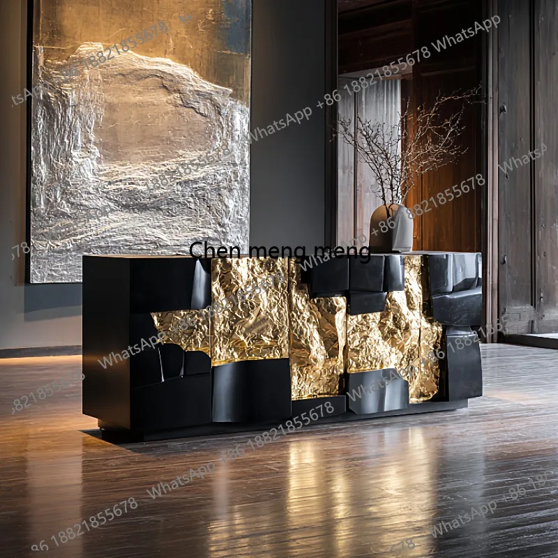 

New minimalist, artistic, decorative side cabinet furniture