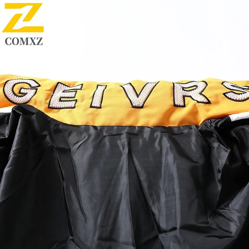 COMXZ 2025 브레드 재킷 경량 방풍 보온 여행 스키 코튼 패딩 재킷 하이 패션 보온 패딩 코트