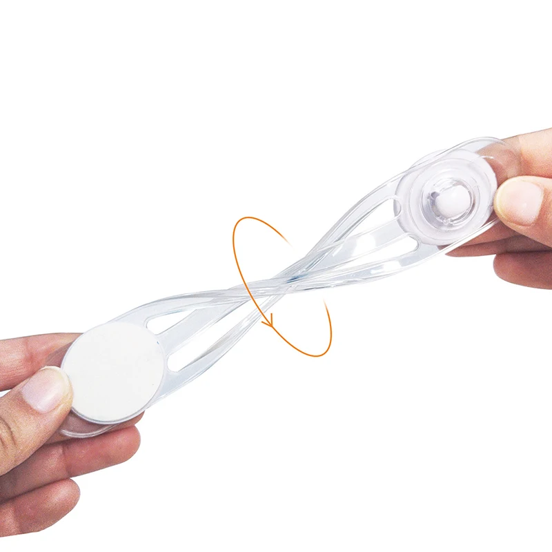 5 قطع متعددة الوظائف قفل أمان الطفل درج الثلاجة قفل شفاف مضاد للفتح حزام ناعم قفل أمان #5