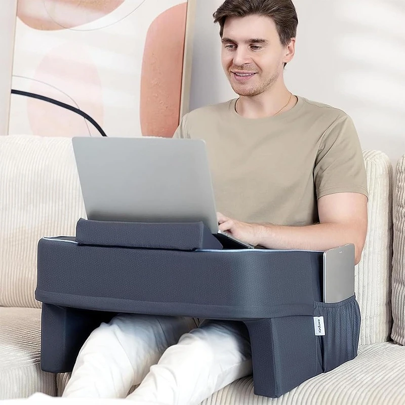 

Cross-border customized lazy reading pillow multi-functional bed home reading office convenient storage memory cotton game