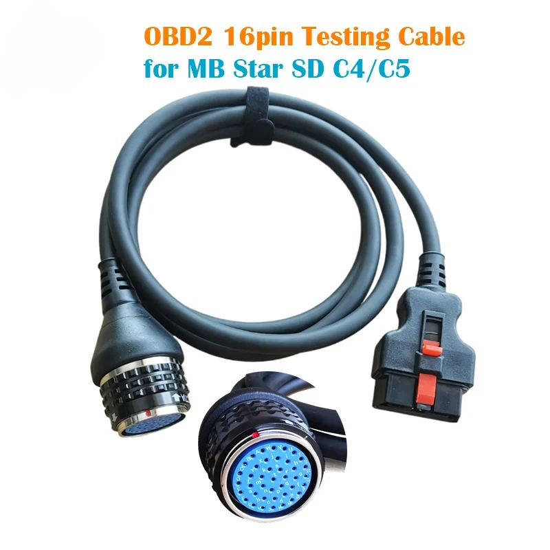 ل MB Star C4 C5 SD ربط المدمجة 4 Obd2 16pin اختبار كابل أدوات التشخيص اكسسوارات السيارات أدوات السيارات لميكانيكي إصلاح السيارات #2