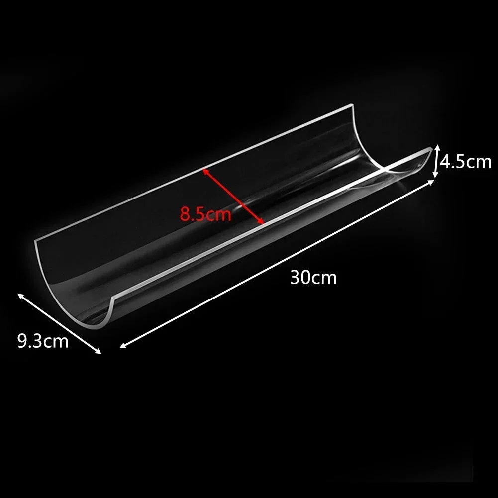 1pc Thickening 30CM Cake Roll Shaping Insert Mould U-shaped Transparent Retainer Acrylic Kitchen Tools Parts Accessories image 2