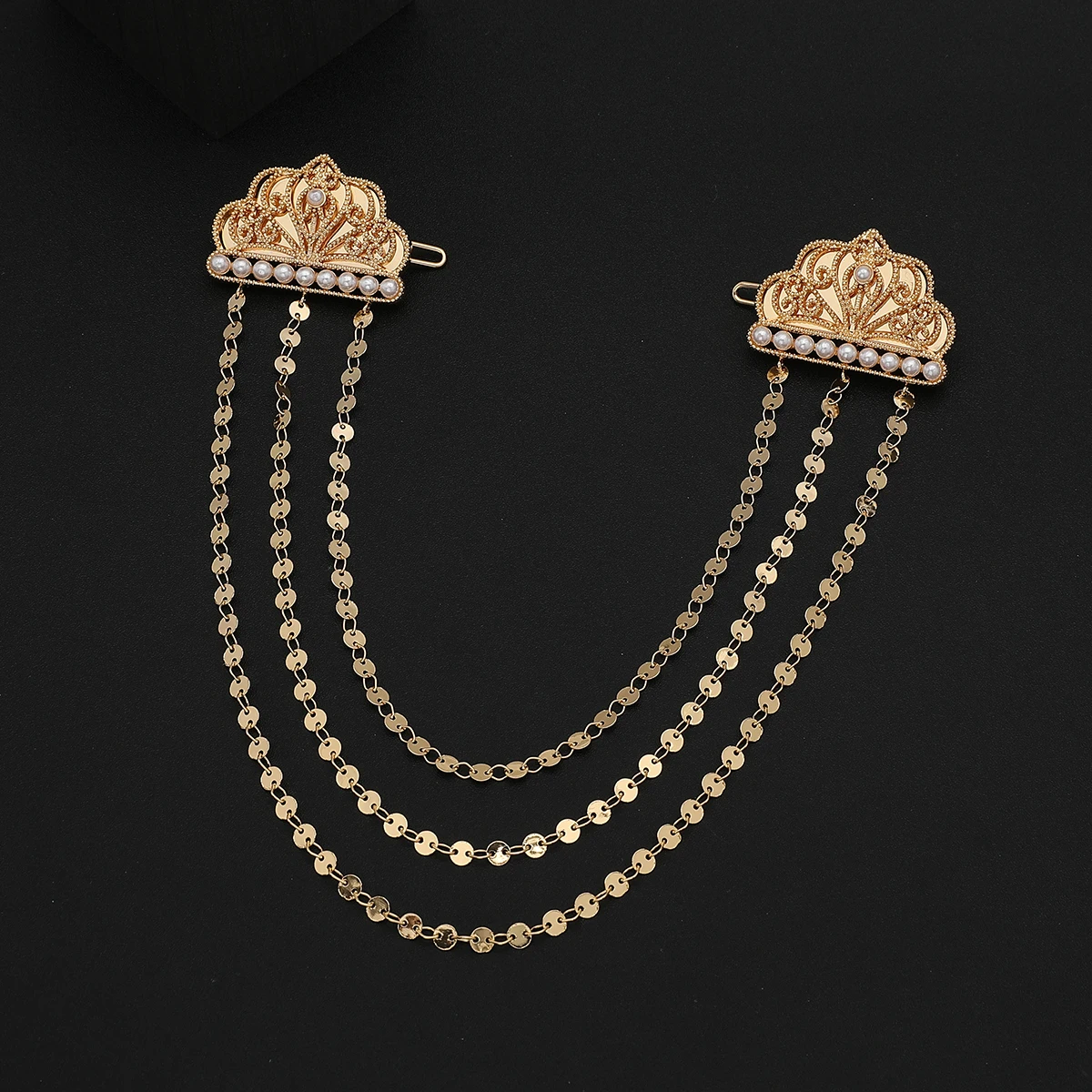 Ethnic Style Luxury Hairpins for Hair Woman Middle East Arabic Wedding Hair Accessories Gift