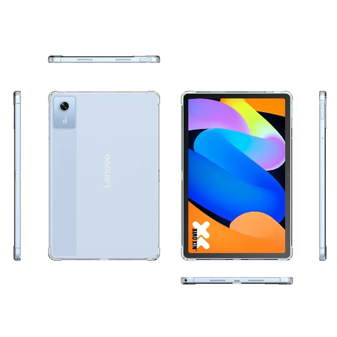 Transparent Case For Lenovo Xiaoxin Pad 11 2025 Idea Tab/K11 Gen2 Airbag Tablet Case For TB-335FC TB-336ZU Soft TPU Back Cover