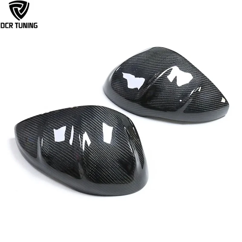 Integra M Style Carbon Fiber Mirror Cover for Honda 11th Gen Civic 2021+ Rearview Mirror Casing with Turn Signal Cutout