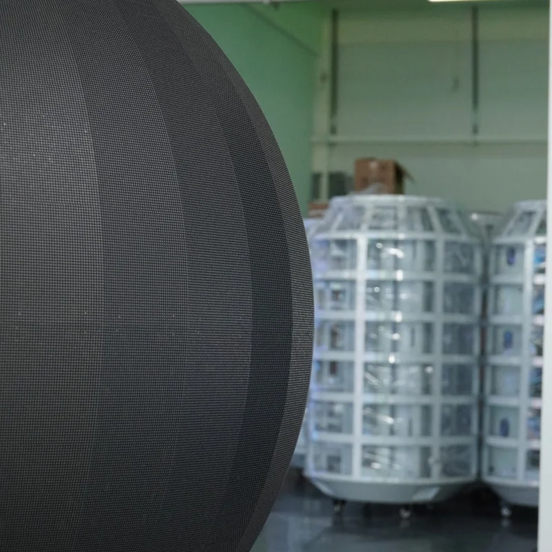 Custom High Brightness LED Spherical Transparent Display for Retail Store & Shopping Mall