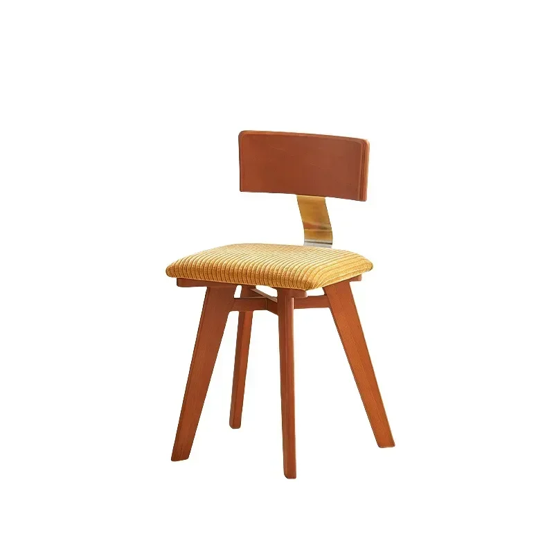 Desk Back Chair Medieval Solid Wood Office Chair Home Retro
