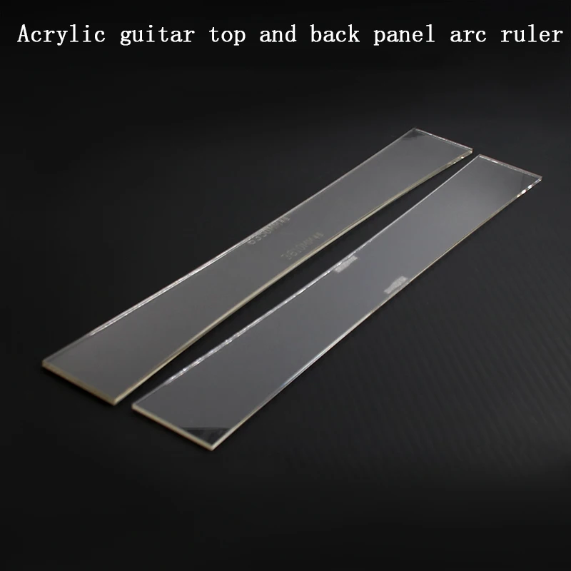 Guitar Panel Back Plate Arc Scale Acrylic Template Acoustic Classical Guitar Making Tool Accessories