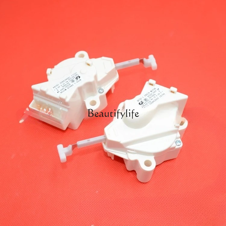 

Fully automatic washing machine exhaust retractor, dual travel drainage motor